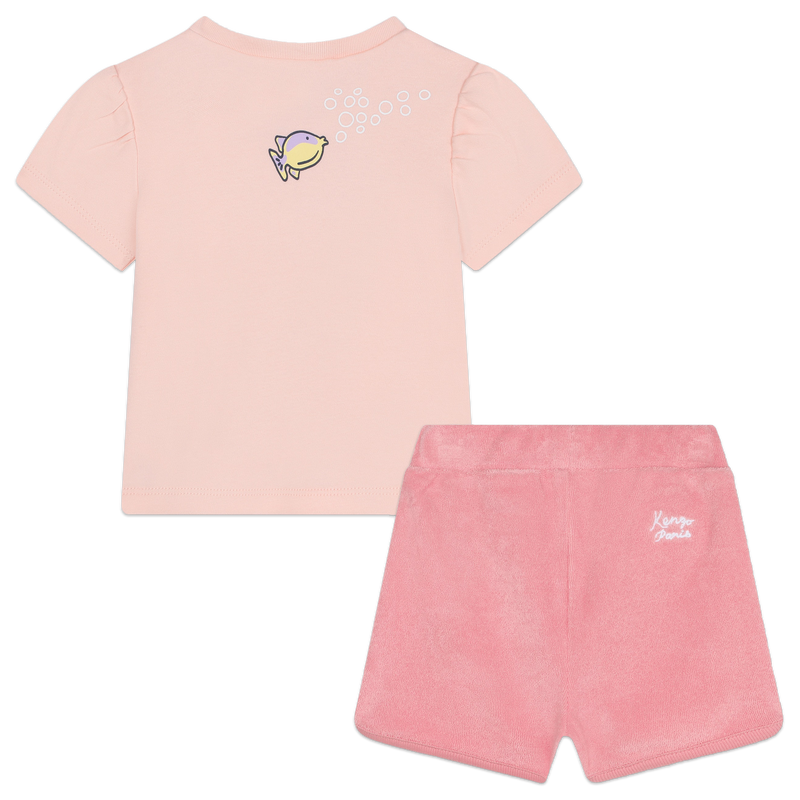 Setje - Short en T-shirt KENZO KIDS 
                        GIRL