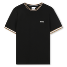 T-shirt met korte mouwen BOSS 
                    BOY
