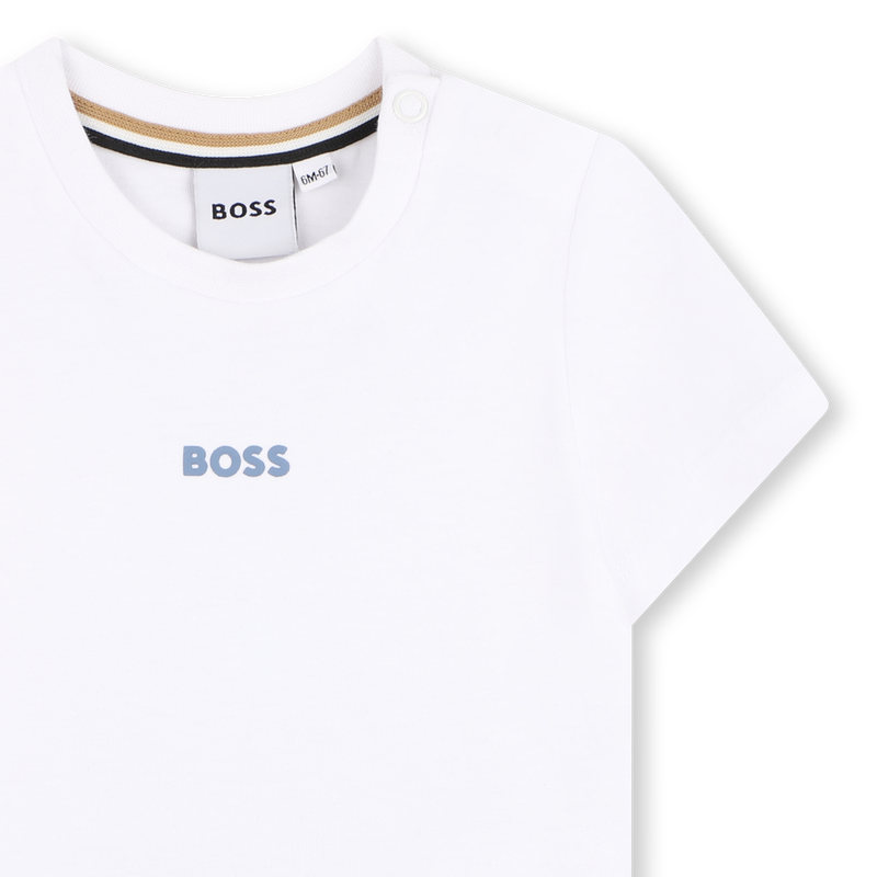 T-SHIRT MET KORTE MOUWEN BOSS 
                        BOY