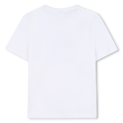 Katoenen T-shirt korte mouwen BOSS 
                    BOY