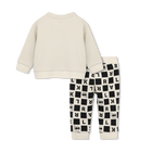 Sweat- en broekset KARL LAGERFELD KIDS 
                    JONGEN