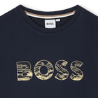 T-shirt met korte mouwen BOSS 
                    BOY