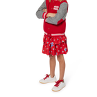 Rok met print en ruches KENZO KIDS 
                    GIRL
