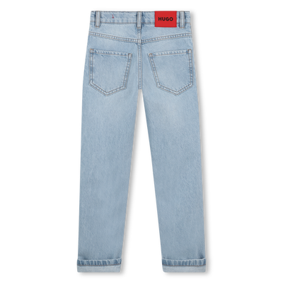Katoenen 5 pocket jeans HUGO BOY