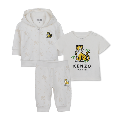 Set broek, cardigan en T-shirt KENZO KIDS UNISEX