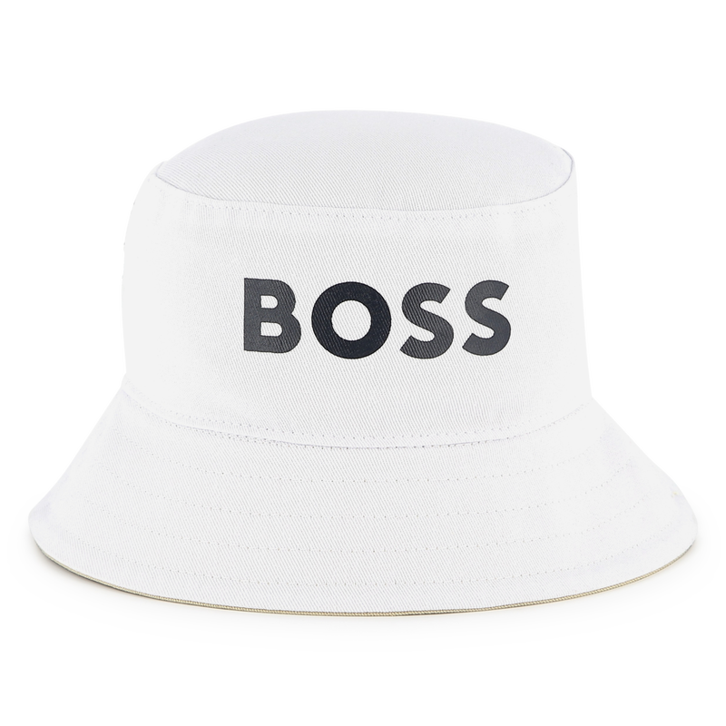 Omkeerbare katoenen bob BOSS 
                        BOY