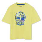 Tweekleurig T-shirt met logo TIMBERLAND 
                    BOY