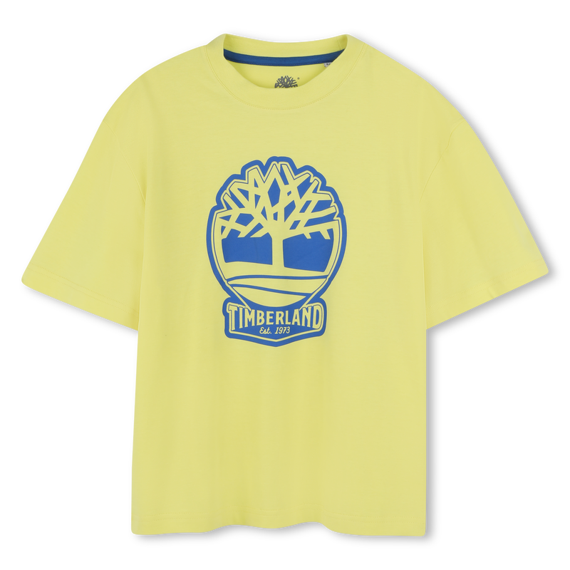 Tweekleurig T-shirt met logo TIMBERLAND 
                        BOY
