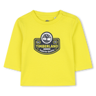 T-shirt met lange mouwen, NEON GEEL, hi-res