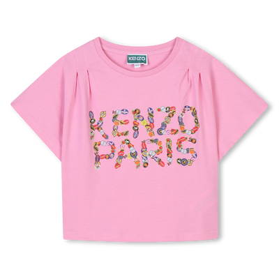 T-shirt met korte mouwen KENZO KIDS GIRL