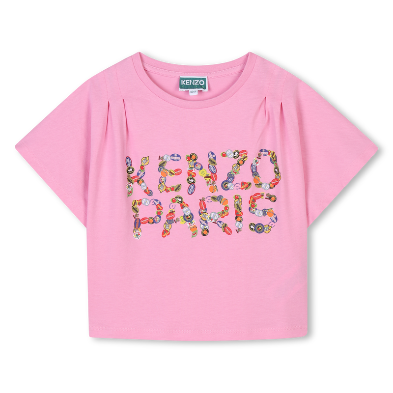 T-shirt met korte mouwen KENZO KIDS 
                        GIRL