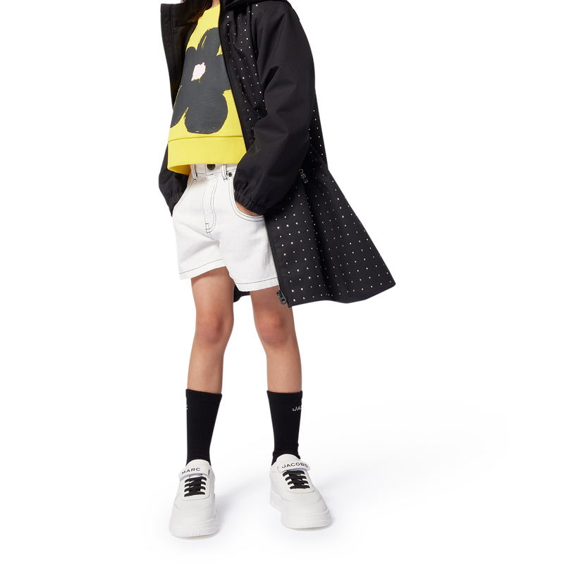 Sweatshirt van fleecekatoen MARC JACOBS 
                        GIRL