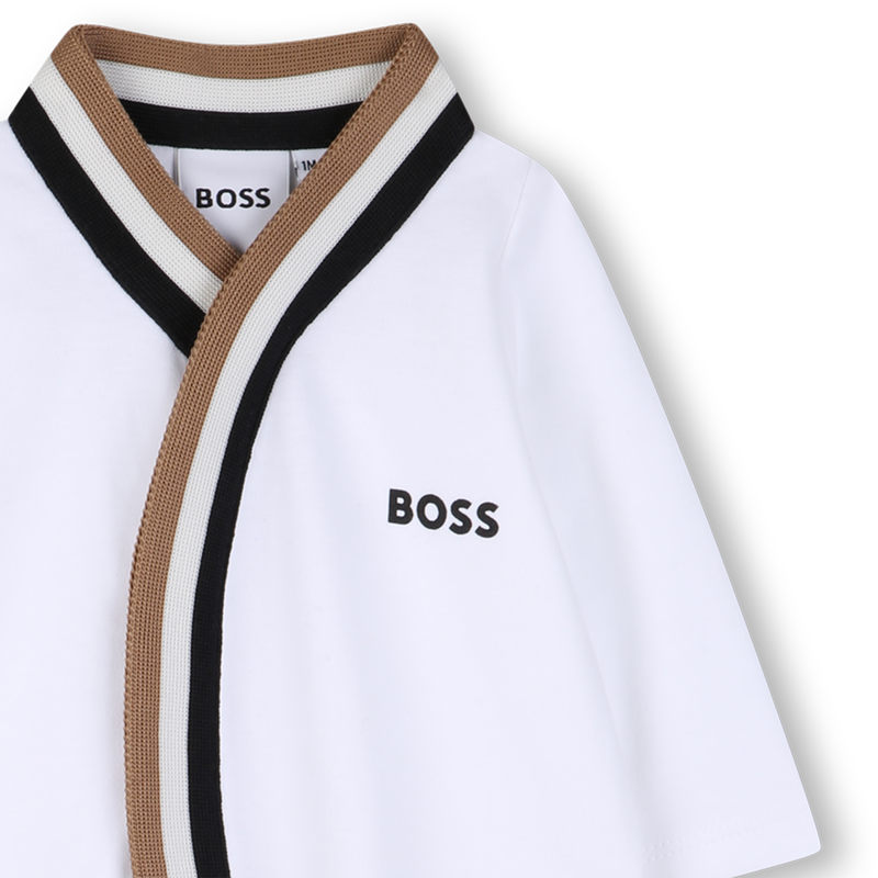 PYJAMA + ROMPERTJE + MUTS + WANTEN SET BOSS 
                    BOY