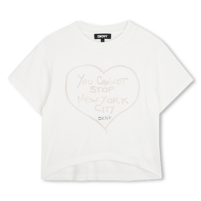 T-shirt met korte mouwen DKNY GIRL