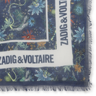 Sjaal met illustratie ZADIG VOLTAIRE 
                    GIRL