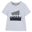 T-shirt met korte mouwen, LICHT BLAUW, hi-res