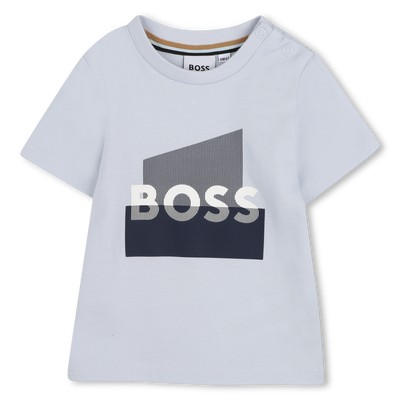 T-SHIRT MET KORTE MOUWEN BOSS BOY