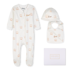 Pyjama set, muts en slabbetje KENZO KIDS 
                    JONGEN