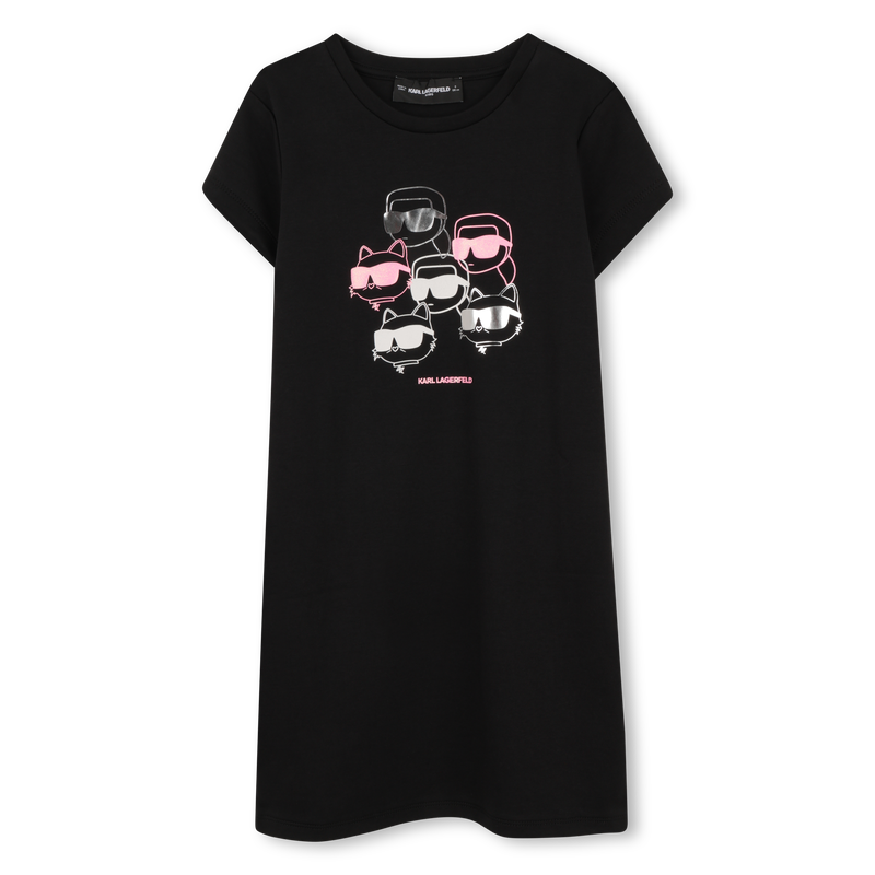 JURK MET KORTE MOUWEN KARL LAGERFELD KIDS 
                        GIRL