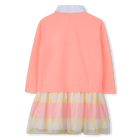 Bi-materiaal jurk BILLIEBLUSH 
                    MEISJE