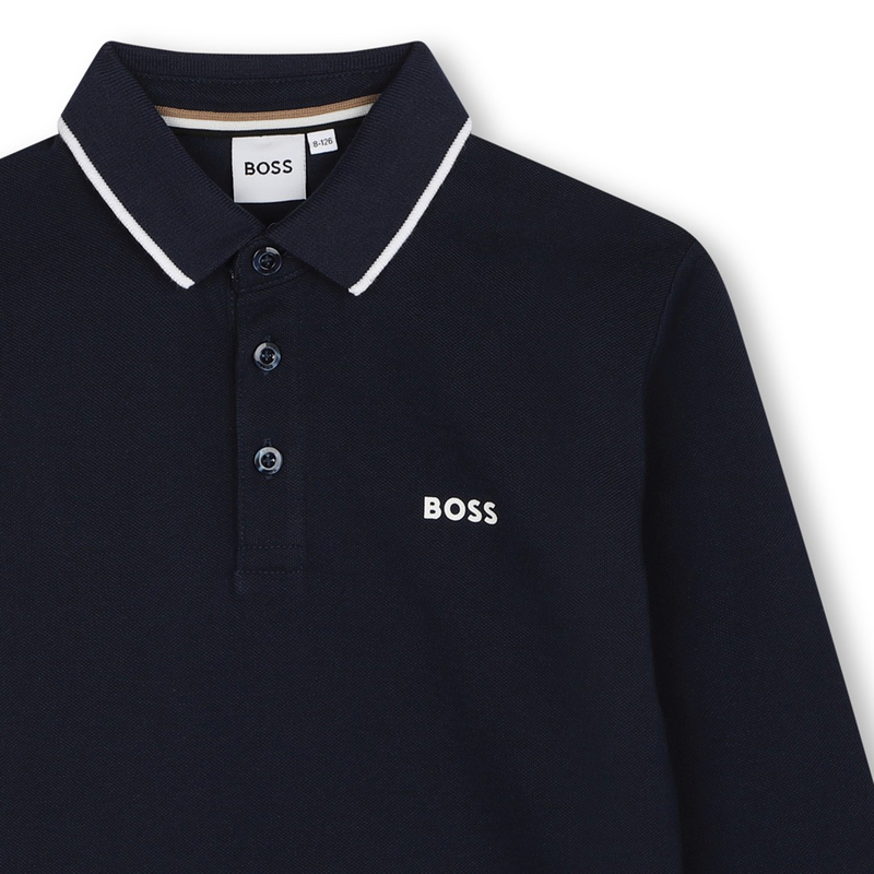Polo met lange mouwen BOSS 
                        BOY