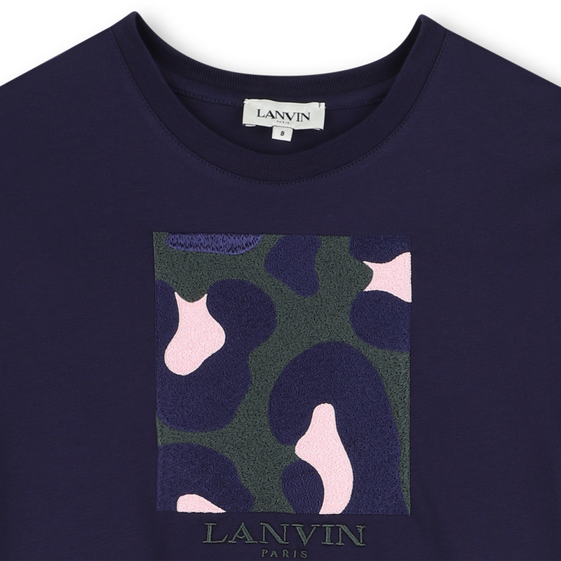 Bedrukt T-shirt met korte mouwen LANVIN 
                        GIRL