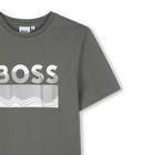 T-shirt met korte mouwen BOSS 
                    BOY