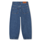 Asymmetrische denim broek KENZO KIDS 
                    GIRL
