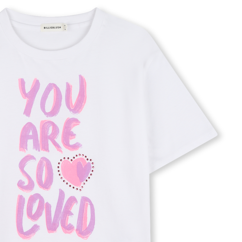 T-SHIRT MET KORTE MOUWEN BILLIEBLUSH 
                        GIRL