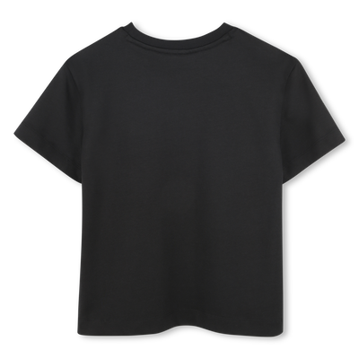 Katoenen T-shirt met logo HUGO GIRL