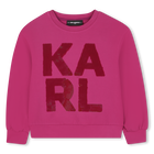 Sweatshirt met lange mouwen KARL LAGERFELD KIDS 
                    GIRL