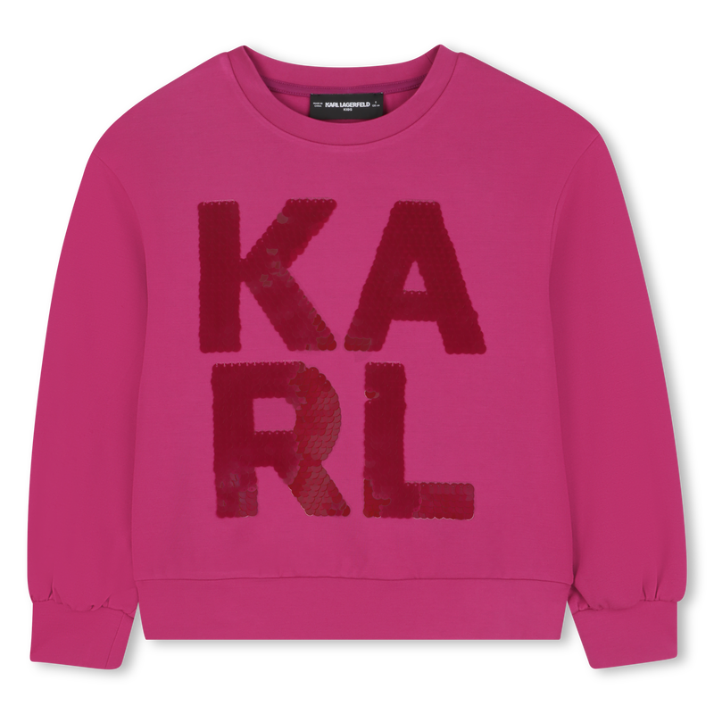 Sweatshirt met lange mouwen KARL LAGERFELD KIDS 
                        GIRL
