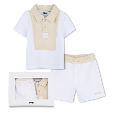 POLO + KORTE BROEK SET BOSS BOY
