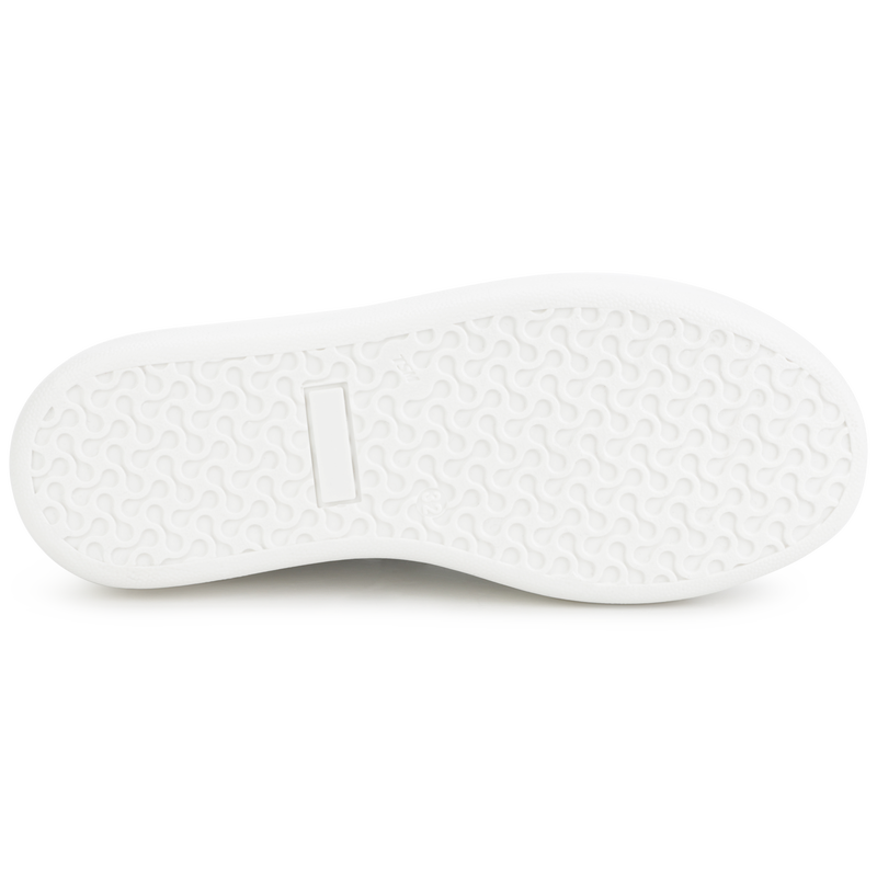 Leren sneakers met veters