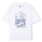 T-shirt met korte mouwen, WIT, hi-res