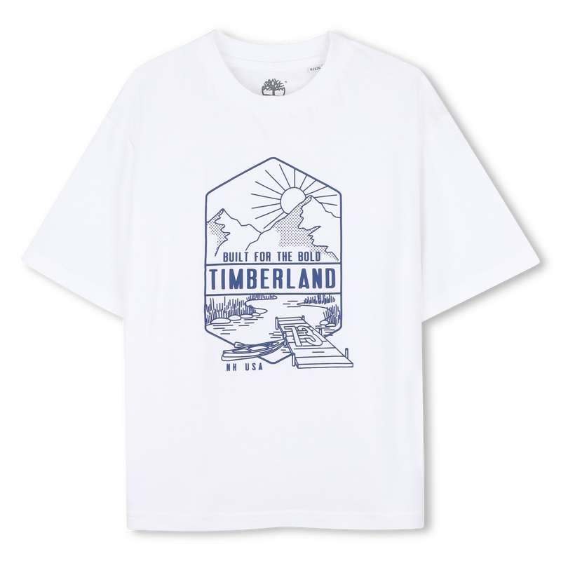 T-SHIRT MET KORTE MOUWEN TIMBERLAND 
                        BOY