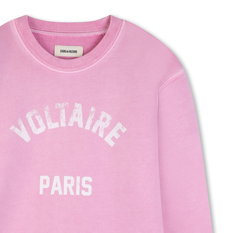 SWEATSHIRT MET WIJDE SNIT ZADIG & VOLTAIRE 
                        GIRL