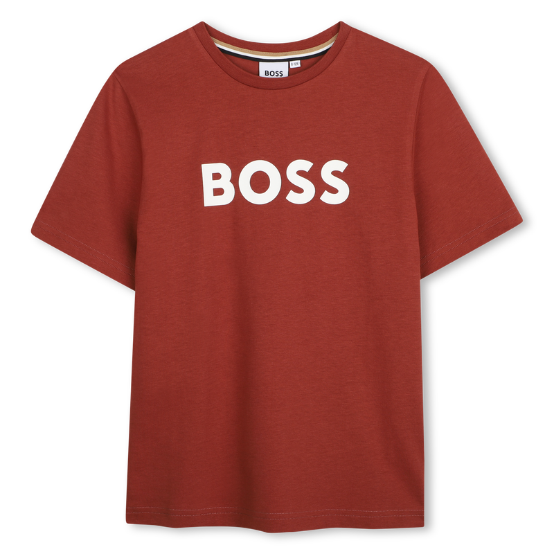 T-shirt met korte mouwen BOSS 
                        BOY