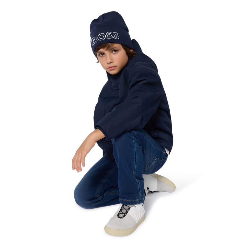 Jas met capuchon BOSS 
                        BOY