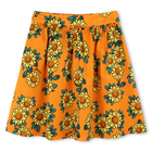 Rok met print van satijnkatoen KENZO KIDS 
                    GIRL