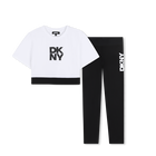 Set t-shirt en legging DKNY 
                    GIRL