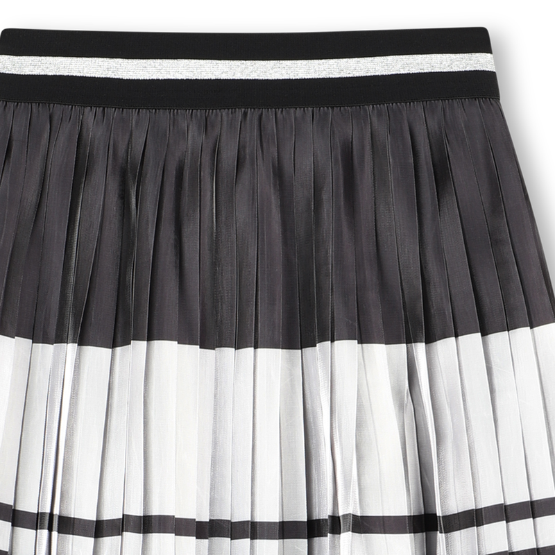 Geplooide midirok KARL LAGERFELD KIDS 
                        GIRL