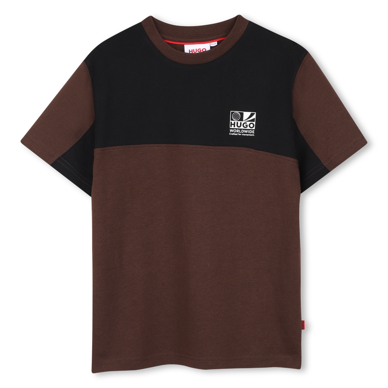 T-shirt met korte mouwen HUGO 
                        BOY