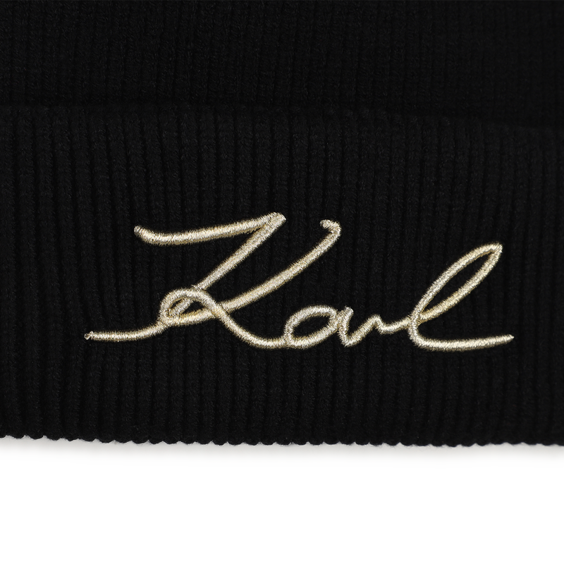Muts en sjaal set KARL LAGERFELD KIDS 
                        MEISJE