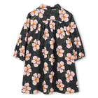Jurk met lange pofmouwen KENZO KIDS 
                    GIRL