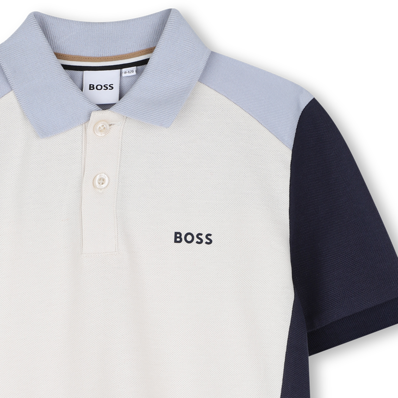 Korte mouwen polo BOSS 
                        JONGEN
