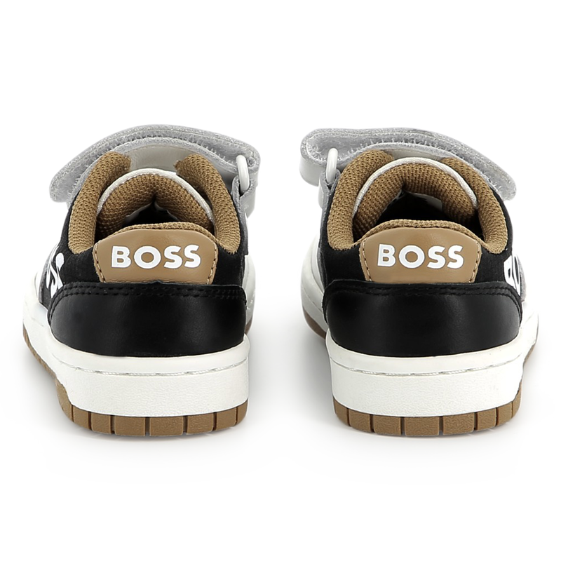 Leren sneakers in drie kleuren BOSS 
                        BOY