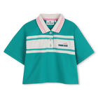 Poloshirt met korte mouwen KIDS AROUND 
                    GIRL