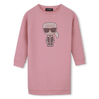 Lange jurk, LICHT ROZE, hi-res