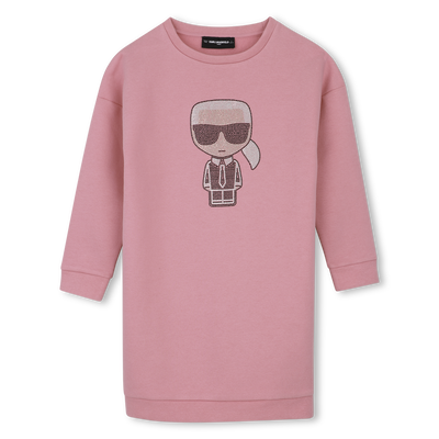 Lange jurk KARL LAGERFELD KIDS MEISJE